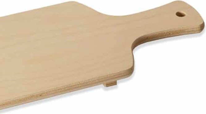 WeHome Tagliere Servicrostino 60x25cm Legno Betulla Professionale