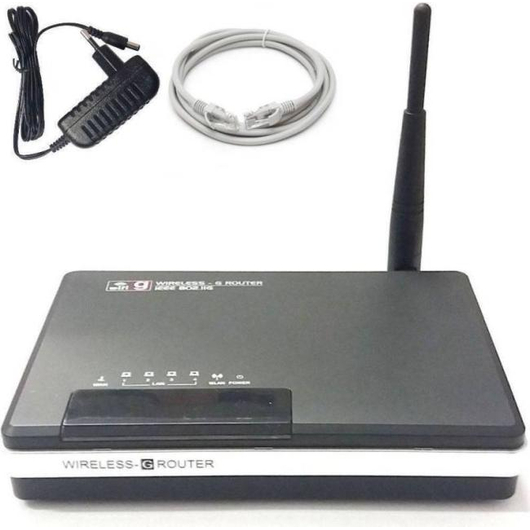 Router Internet Wireless Wi-Fi 4 Ethernet 802.11b/g LAN ADSL WAN UPnP WPA-PSK