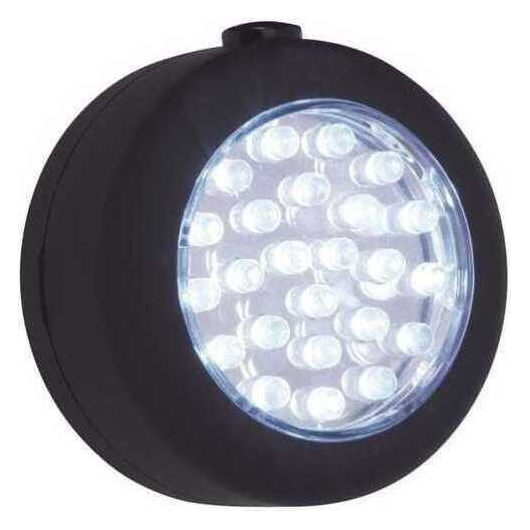 Torcia 15 Led Magnetica Luce Bianca Lampada da Lavoro Garage Officina Gancetto