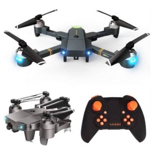 Drone Radiocomandato Quadricottero 2.4ghz con Camera Foto Video USB App Hobby