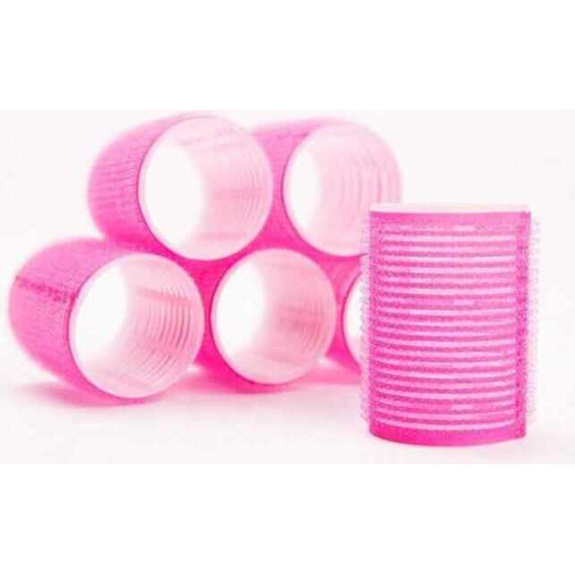 Bigodini in Velcro Per Capelli Mossi Ricci Boccoli Acconciatura Donna (8x...