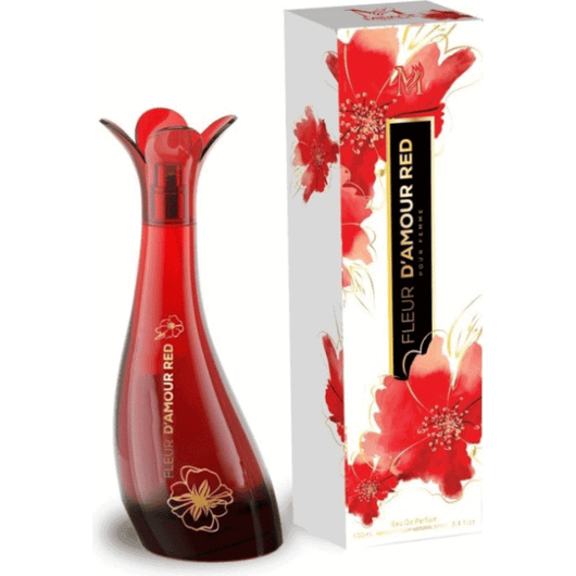 Profumo da Donna Fleur d'Amour Red 100 ml Eau de Parfum Pour Femme Spray Dolce