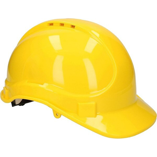 Elmetto di Protezione Casco in Polietilene Cantiere Caschetto di Sicurezza EN397