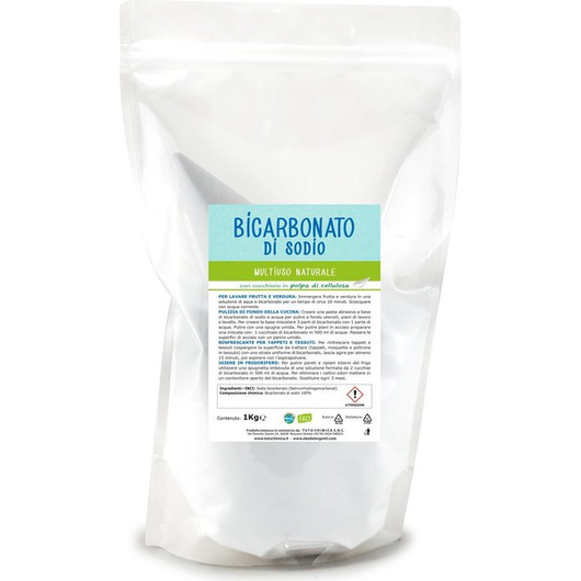 Bicarbonato di sodio purissimo multiuso naturale cucina tappeti alimenti 1 Kg