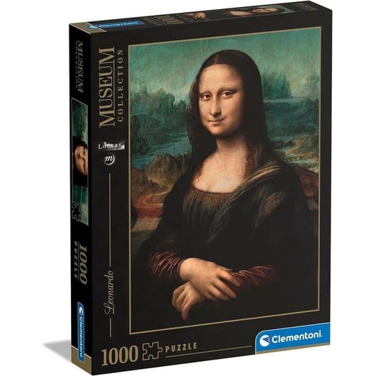 Puzzle 1000 Pezzi Gioconda di Leonardo da Vinci Museum Collection 69x50 cm