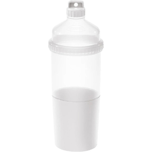 Bottiglia Borraccia in plastica 750ml con bicchiere senza BPA palestra sport