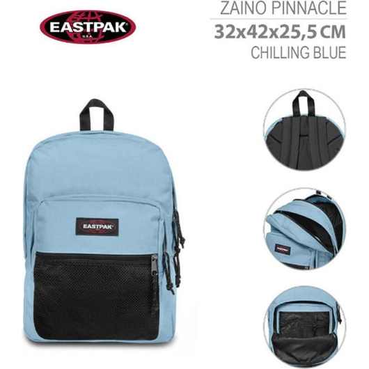 Zaino EASTPAK Pinnacle nuovo scuola e tempo libero 42x32x25cm vari colori...