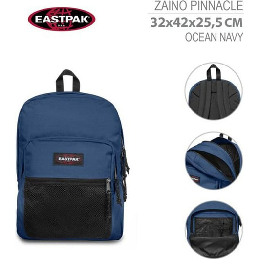 Zaino EASTPAK Pinnacle nuovo scuola e tempo libero 42x32x25cm vari colori...