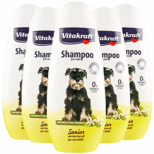 Shampoo Senior Vitakraft con Tea Tree Oil: pulizia e nutrimento per cani...