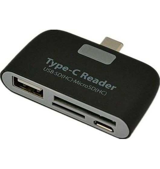 Lettore memory card reader micro usb adattatore ingresso usb schede di memoria