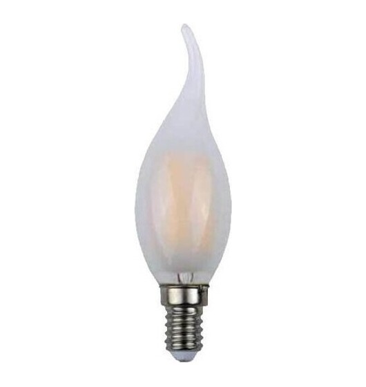 Lampadina led candela luce 4 w e14 ecologica bulbo bagno casa interno
