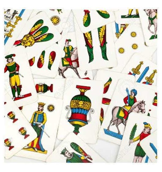 3x carte napoletane regionali plastificate carte classiche giochi tavolo antini