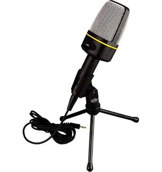 Microfono PC USB Registrazione Voce Condensatore Conferenze Chat Notebook Audio