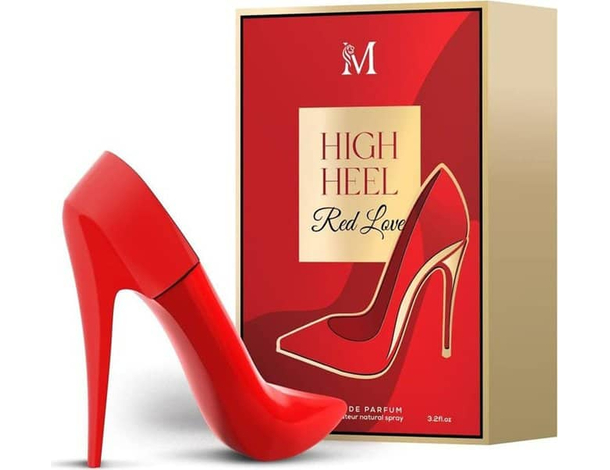 Profumo da Donna High Heel Red Love Eau De Parfum Pour Femme 90 ml Idea Regalo