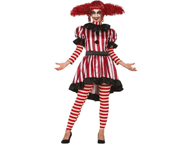 Costume da clown assassino macabro per Halloween e feste a tema - Abito con...